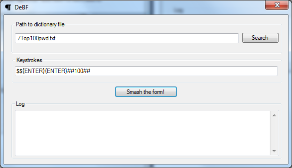 Ataques basados en diccionario en aplicaciones de escritorio Security