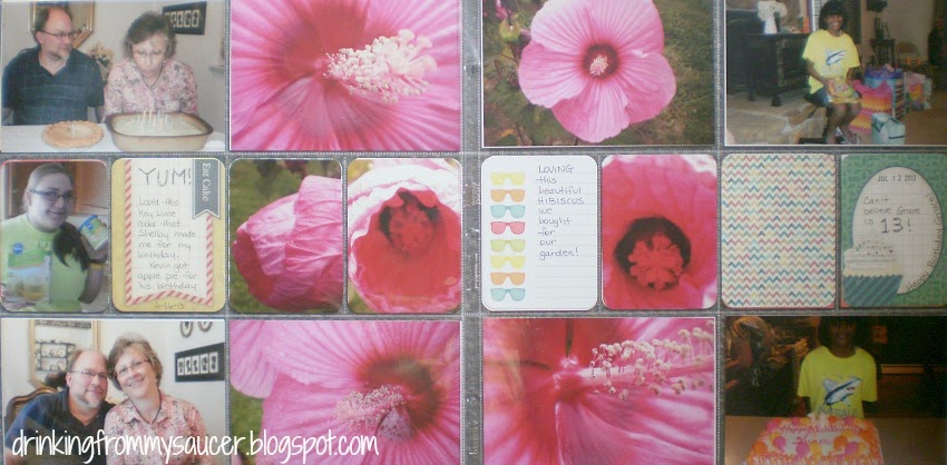 Drinking From My Saucer :: Project Life Update ~ 8.18.14