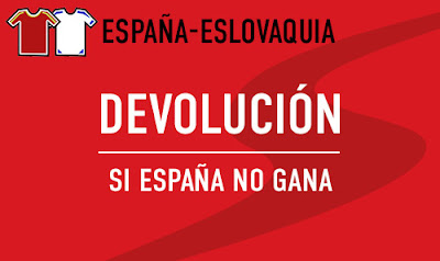 sportium bono 50 euros devolucion Euro2016 España vs Eslovaquia 5 septiembre sportium bono 50 euros devolucion Euro2016 España vs Eslovaquia 5 septiembre