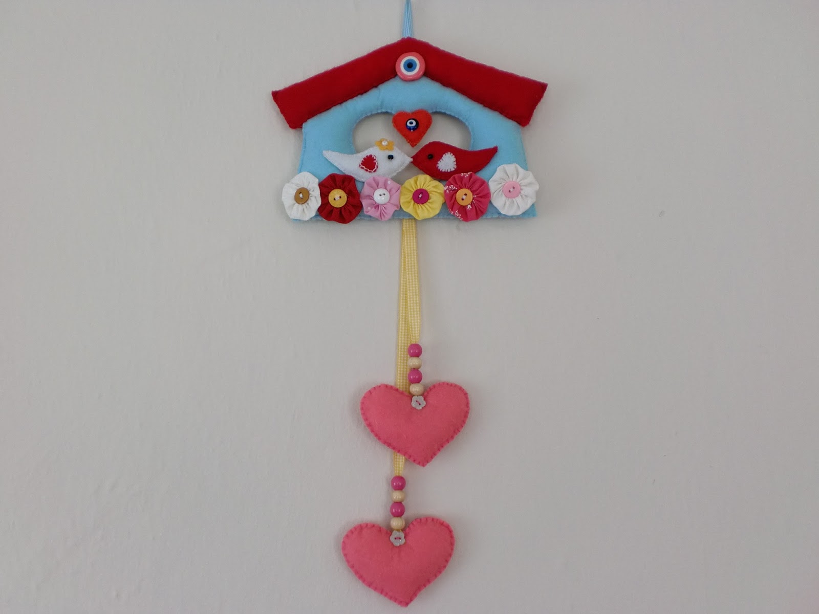 Örgükolik�ten Örgüler KUŞLU DUVAR SÜSÜ