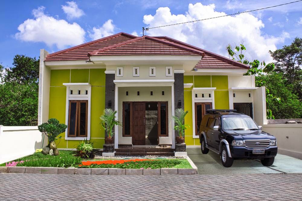 Wooow.... ini Gambar Rumah Minimalis Satu Lantai Cantik ...