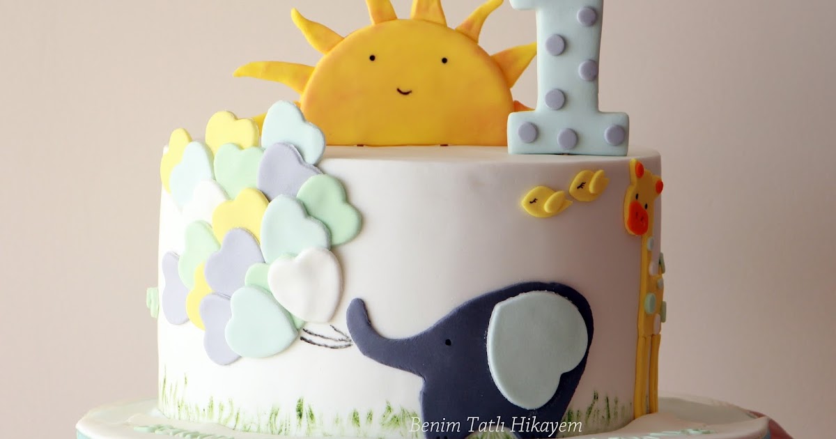 Doğum Günü Pastası Güneş Bebek Bir Yaşında!