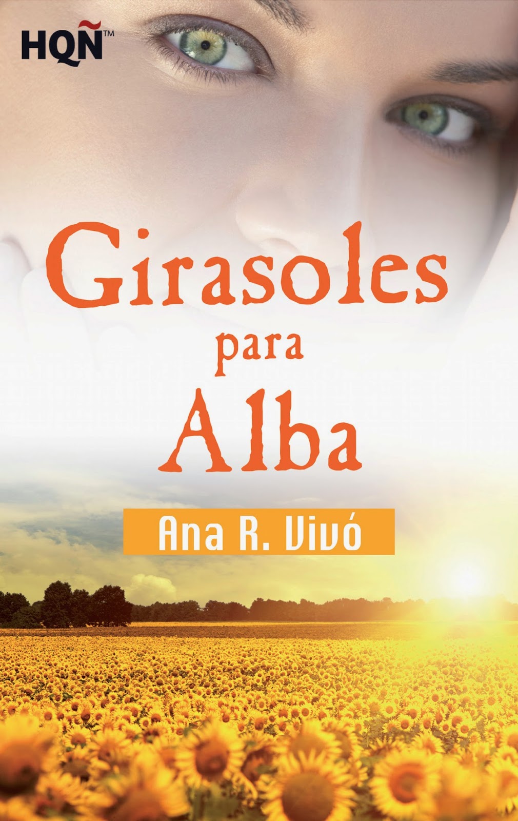 Girasoles para Alba de Ana R. Vivó imagen portada libro