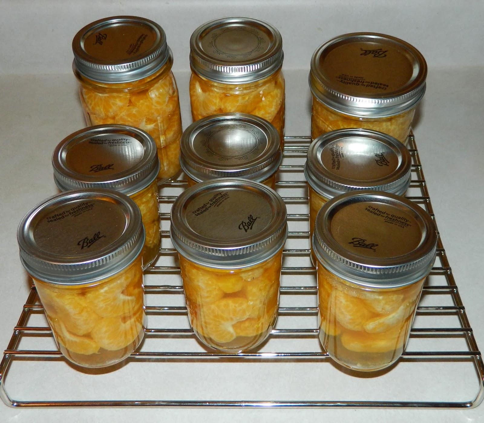 Lise's Log Cabin Life Canning Mandarin Oranges