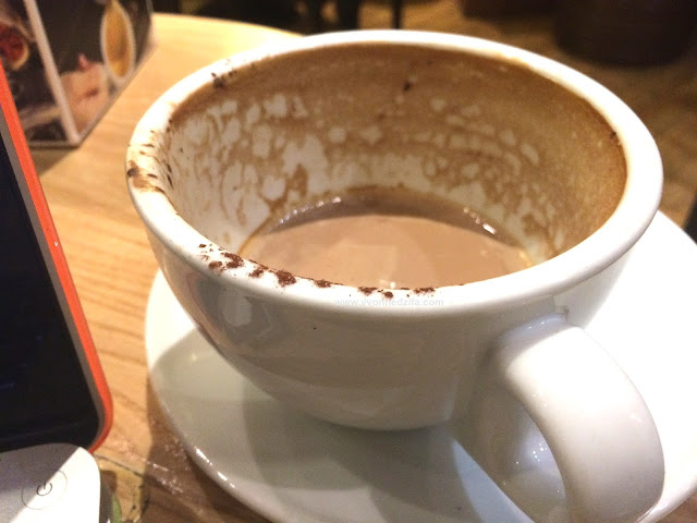 Almost Done costa coffee mocha