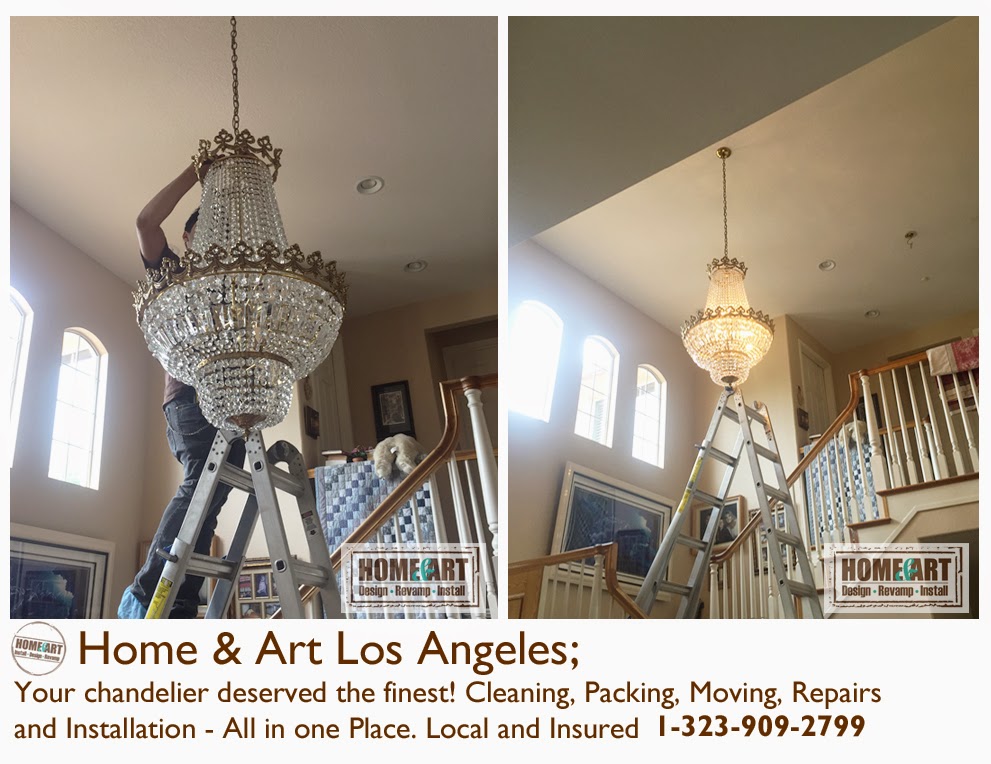 Ethan Allen Chandelier Collection Installed By Home And Art Los At Home Art We Know Your Chandelier Deserved The Finest Cleaning Ng Moving Repairs And Installation All In One Place
