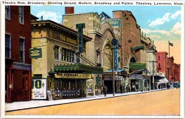Thelma Todd Theater Row In Lawrence, Massachusetts