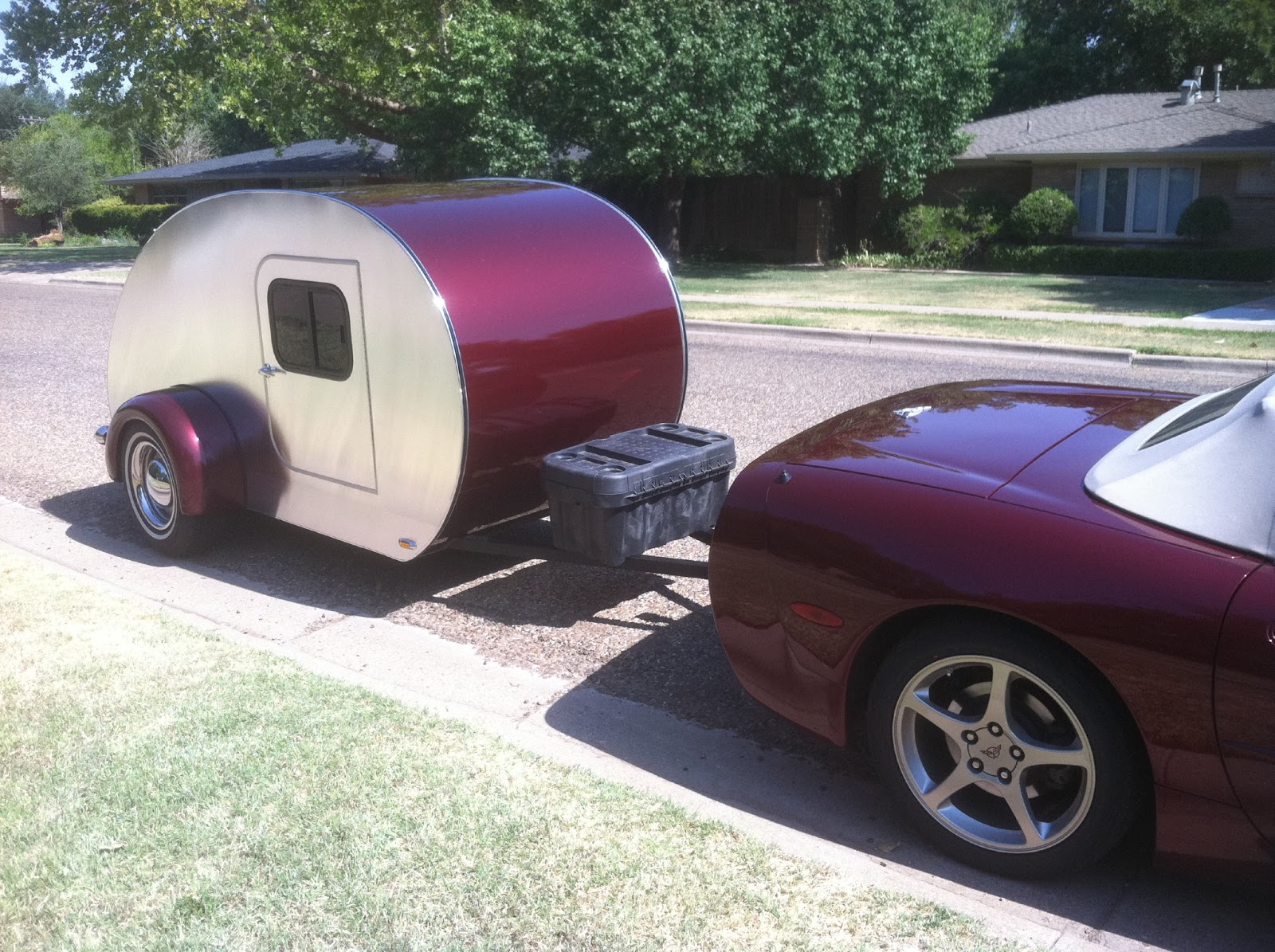 Tiny Yellow Teardrop Featured Teardrop Juno Custom Teardrops