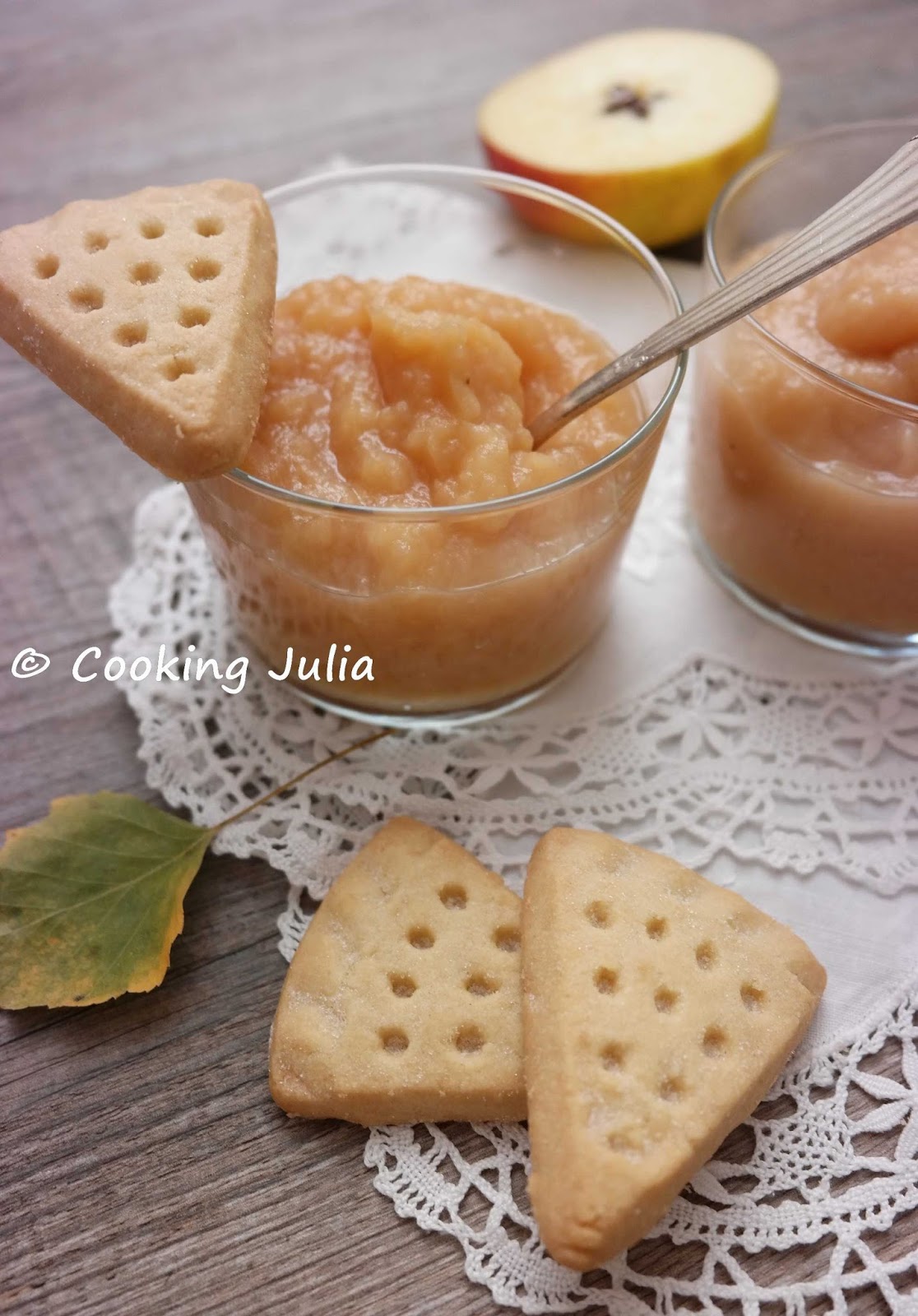 COOKING JULIA COMPOTE LÉGÈRE DE FRUITS D'AUTOMNE