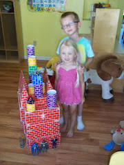 Sammy and Elijah's guarded tower!