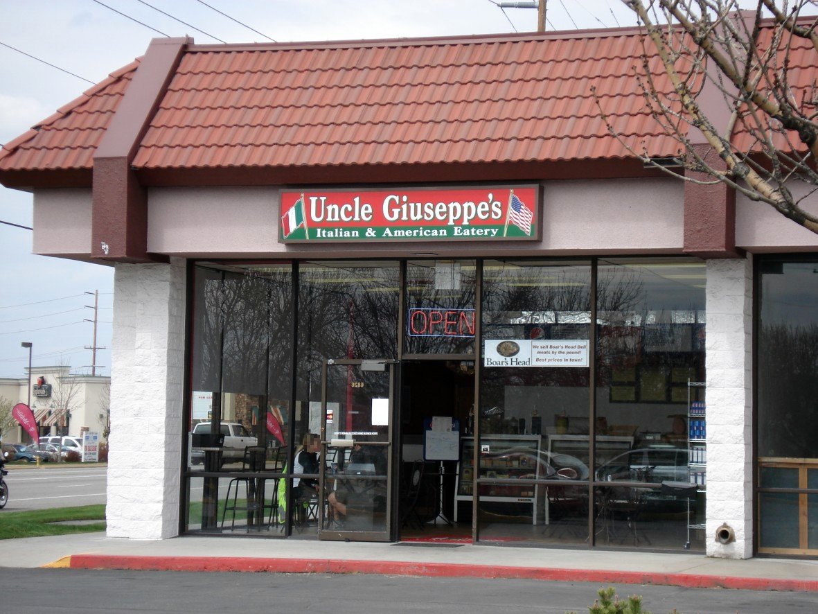 Treasure Valley Treats and Tragedies Uncle Giuseppe's Italian