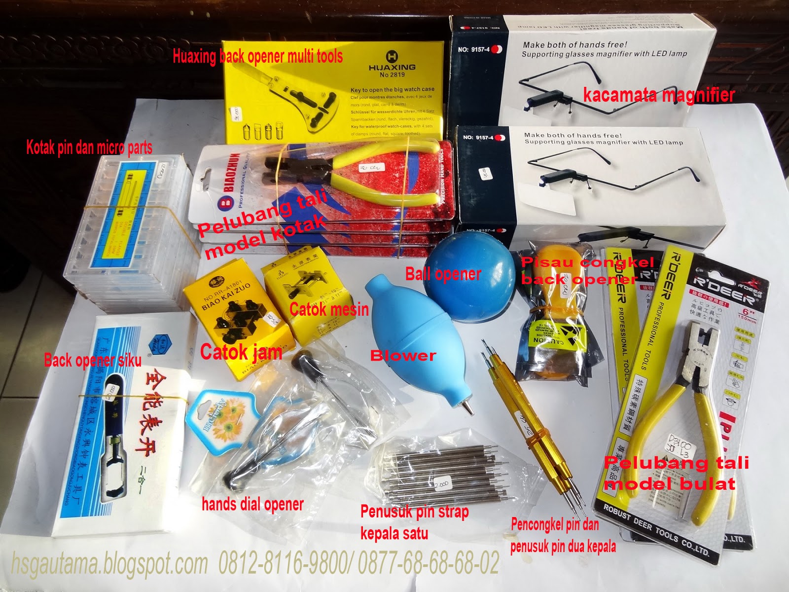 kolom hsgautama SALE Tools Bongkar Jam Tangan