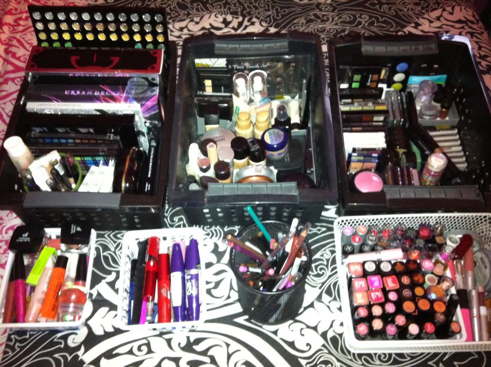 makeup collection storage