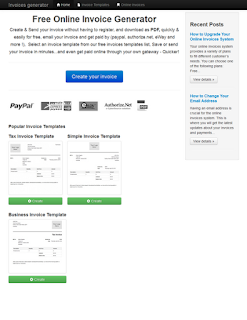 Free Instant Invoice Online by onlineinvoices