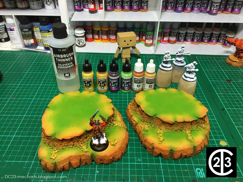 How To Make Terrain For Your Miniatures tutorial Don Suratos ART