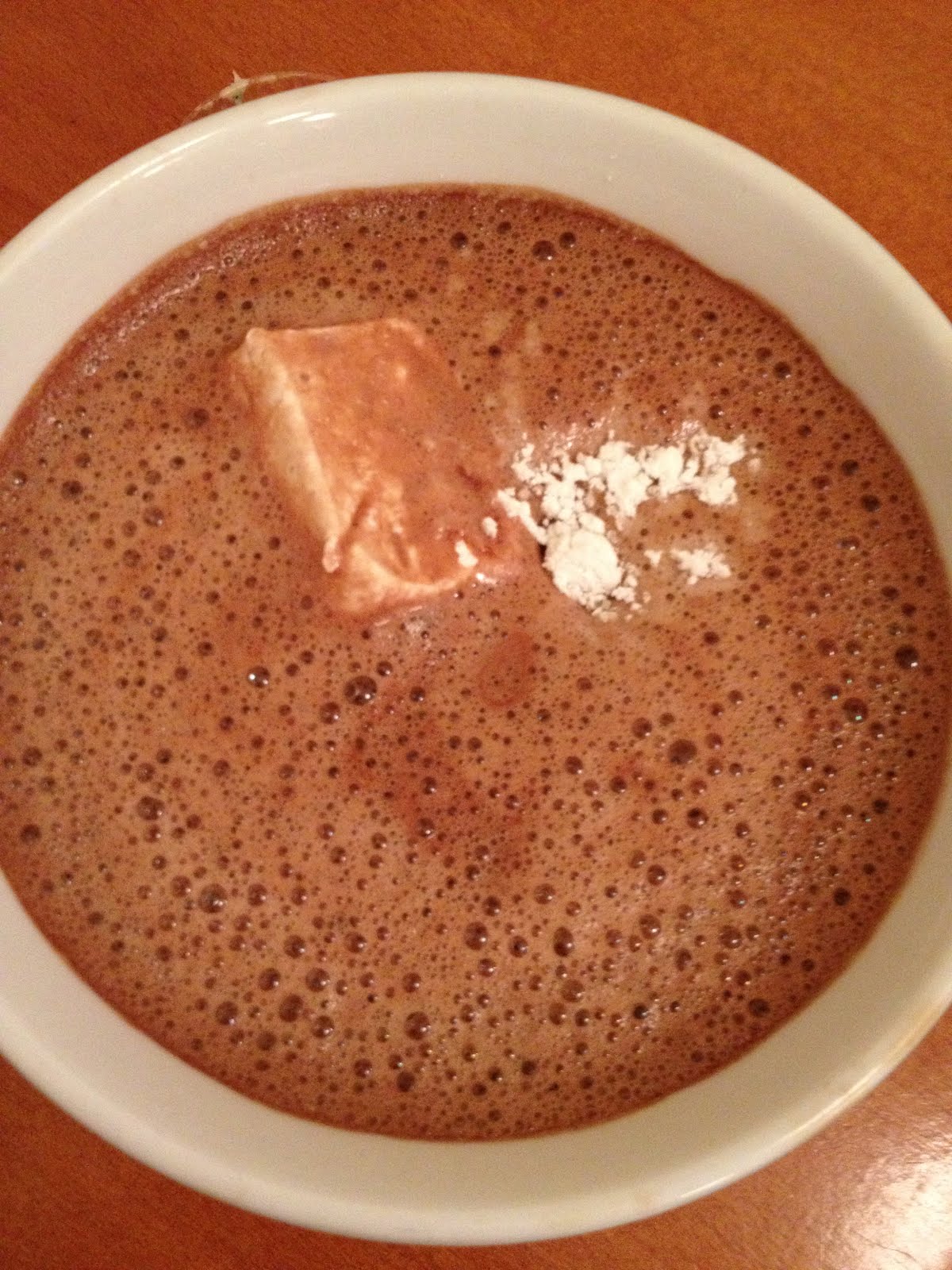 Chocolate NYC Amy's Bread hot chocolate