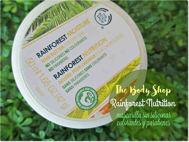 Rainforest, la mascarilla capilar sin siliconas, colorantes y parabenes de The Body Shop