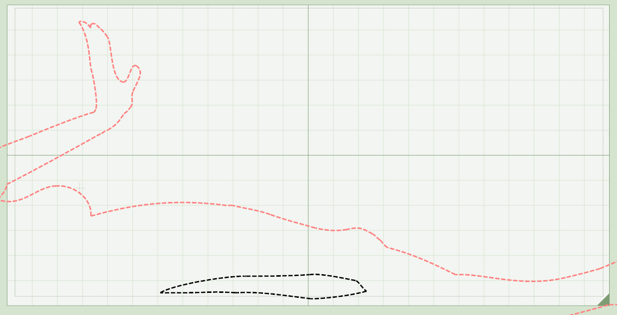 The NonCrafty Crafter CRICUT Design Studio cutting an oversized