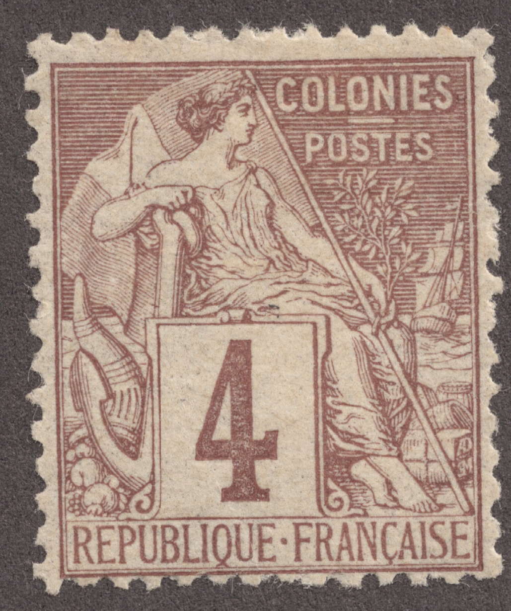 Big Blue 18401940 French Colonies