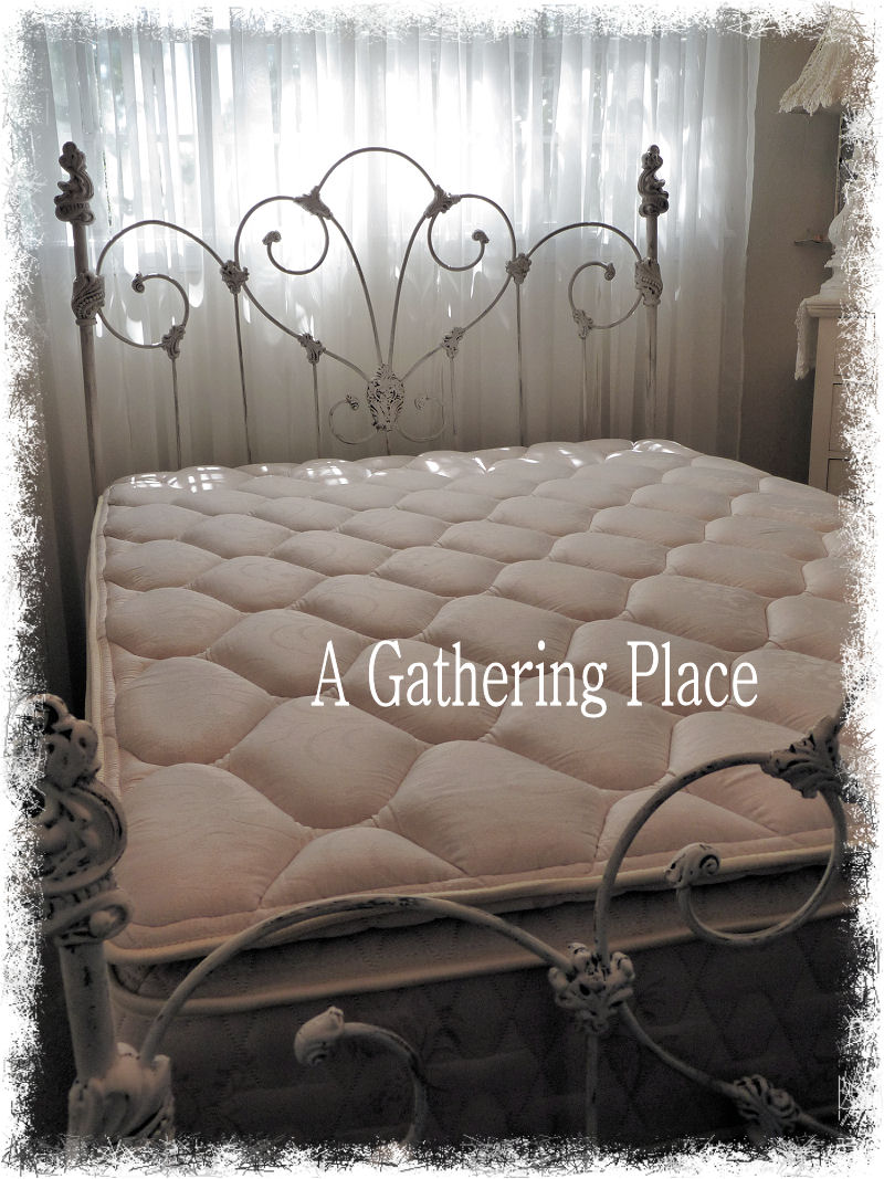 HOW WE REPAIRED OUR VINTAGE IRON BED