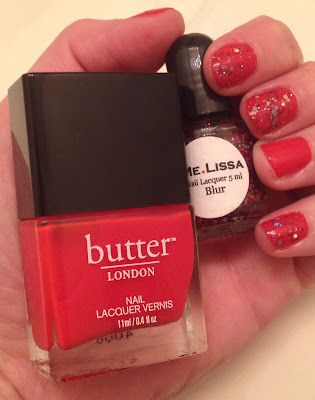 butter LONDON, butter LONDON Ladybird, Me.Lissa Lacquer, Me.Lissa Lacquer Blur, nails, nail polish, nail lacquer, nail varnish, mani, manicure, Mani Monday, #ManiMonday, butter LONDON Lolly Brights, butter LONDON Summer 2014 Collection