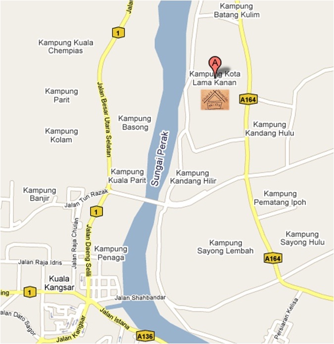 kuala kangsar map