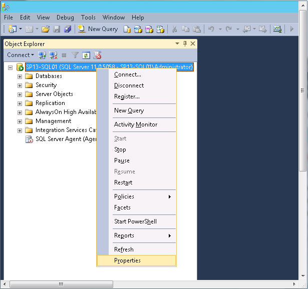 Set Max Degree of Parallelism for SharePoint 2013 in SQL Server 2012