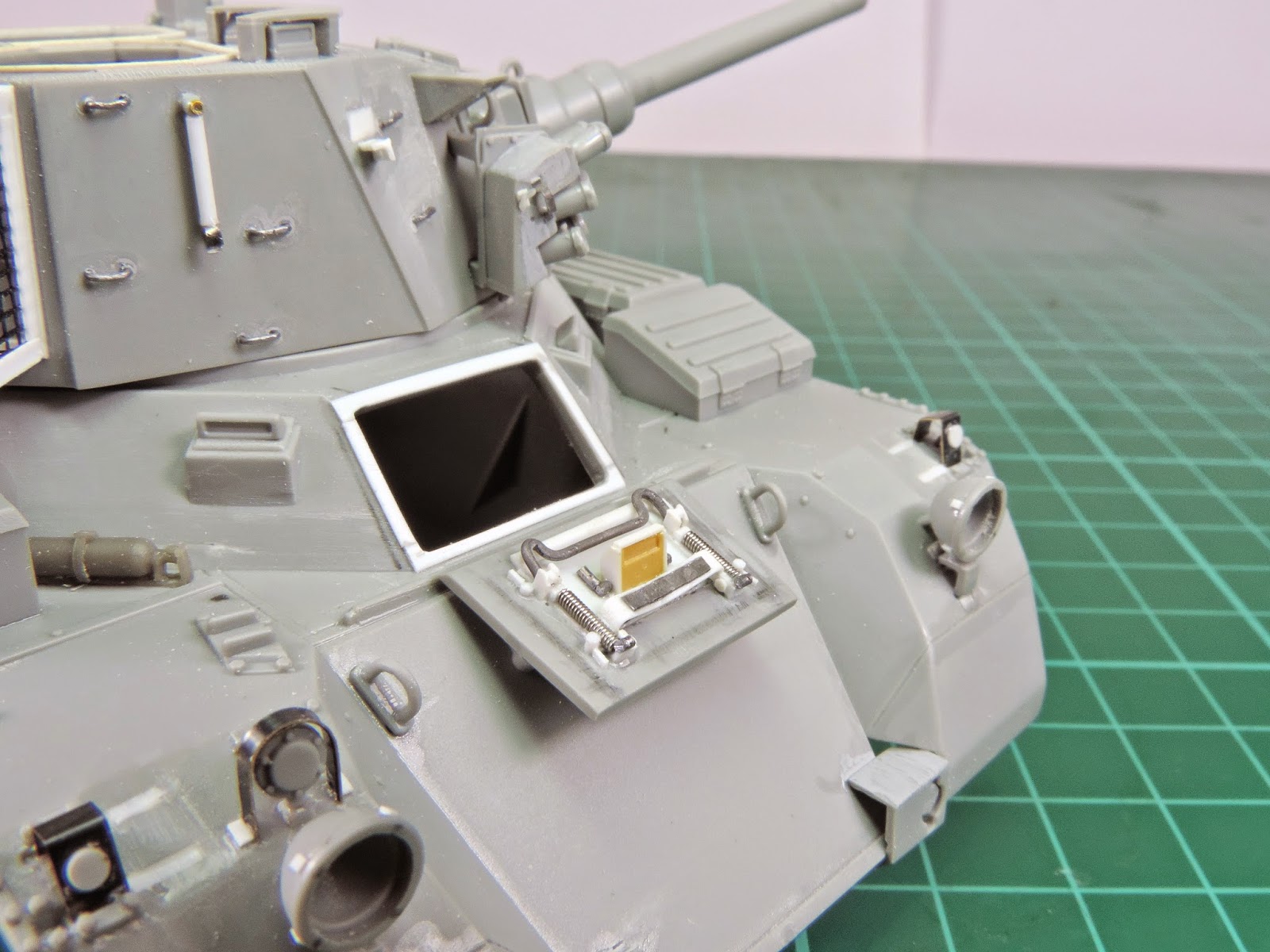 Pete's Model World Dragon Saladin Mk 2 Drivers & Turret Hatches