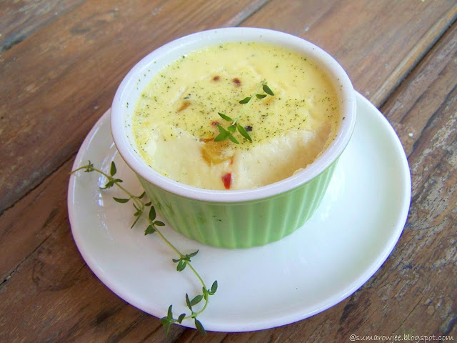 Easy Baked Custard Cake Easy Baked Custard Cake