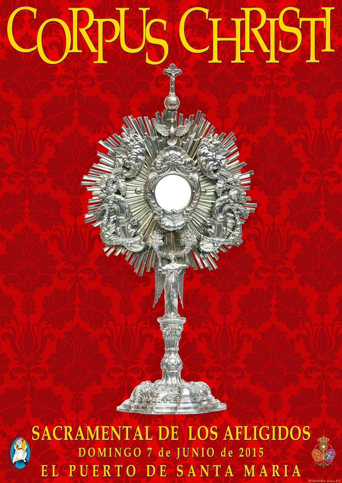 LOS AFLIGIDOS DEL PUERTO DE SANTA MARIA: SOLEMNIDAD DEL CORPUS CHRISTI 2015