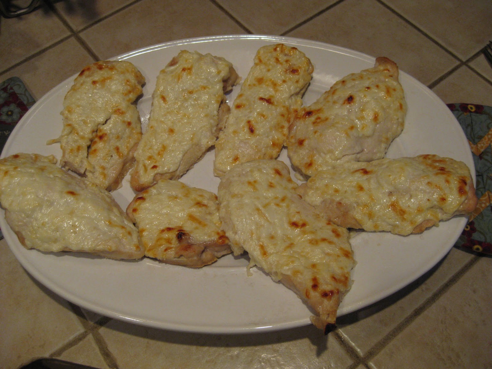 Jessica Domestic Diva Skinny Greek Yogurt ParmesanCrusted Baked Chicken