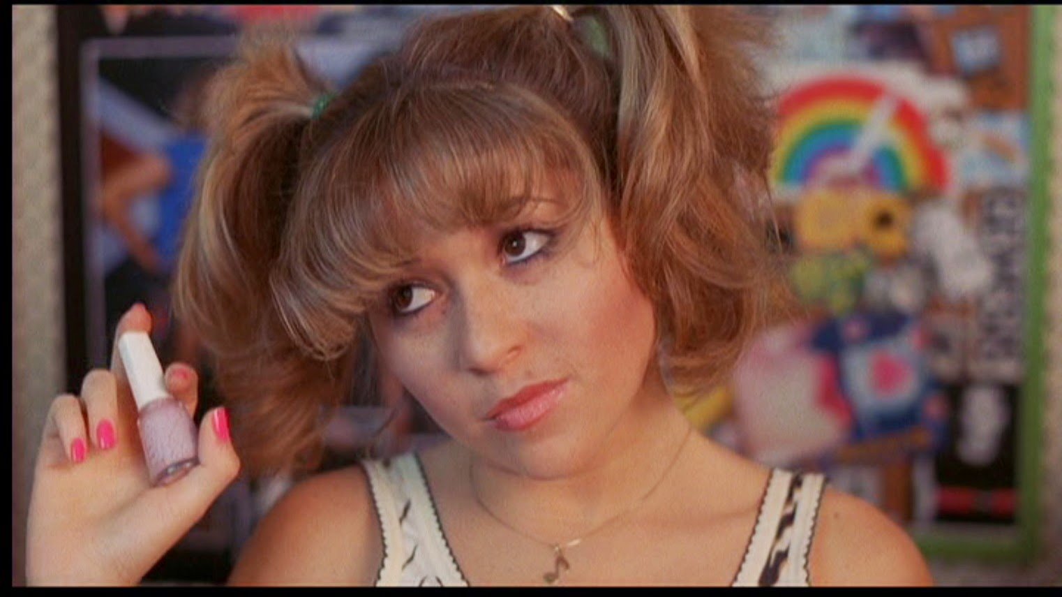Loryn (Elizabeth Daley) in Valley Girl 1983. 