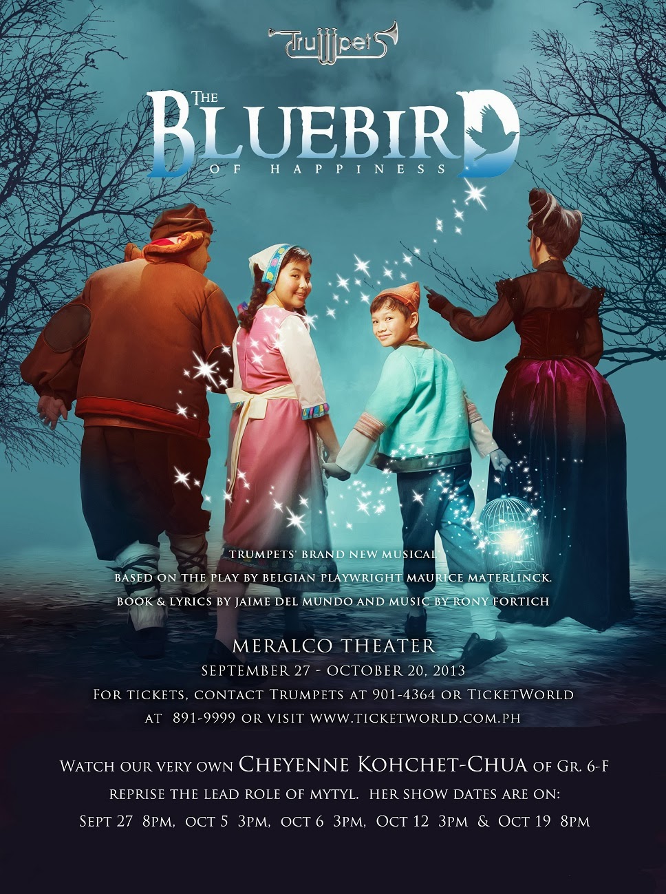 Fred Said THEATER, CONCERTS, EVENTS Trumpets' THE BLUEBIRD OF