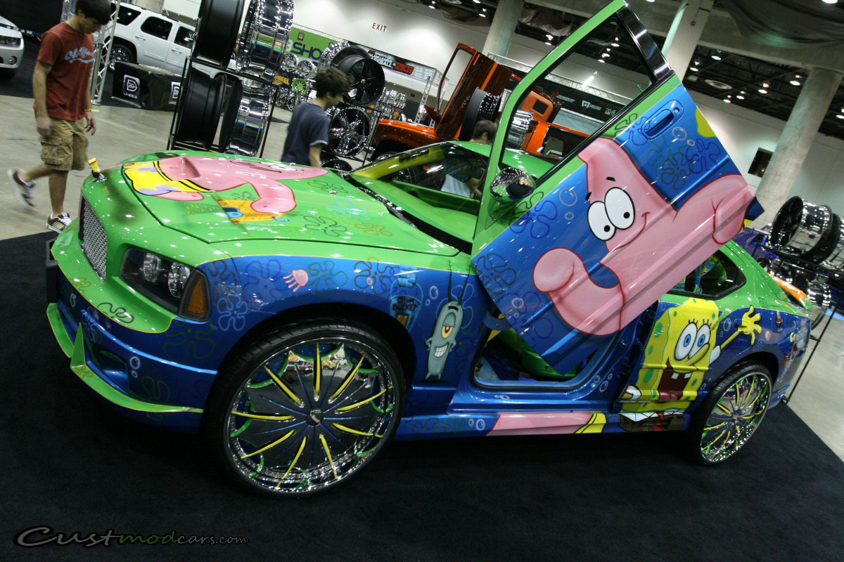 Spongebob Squarepants DUB Charger Custmod Cars