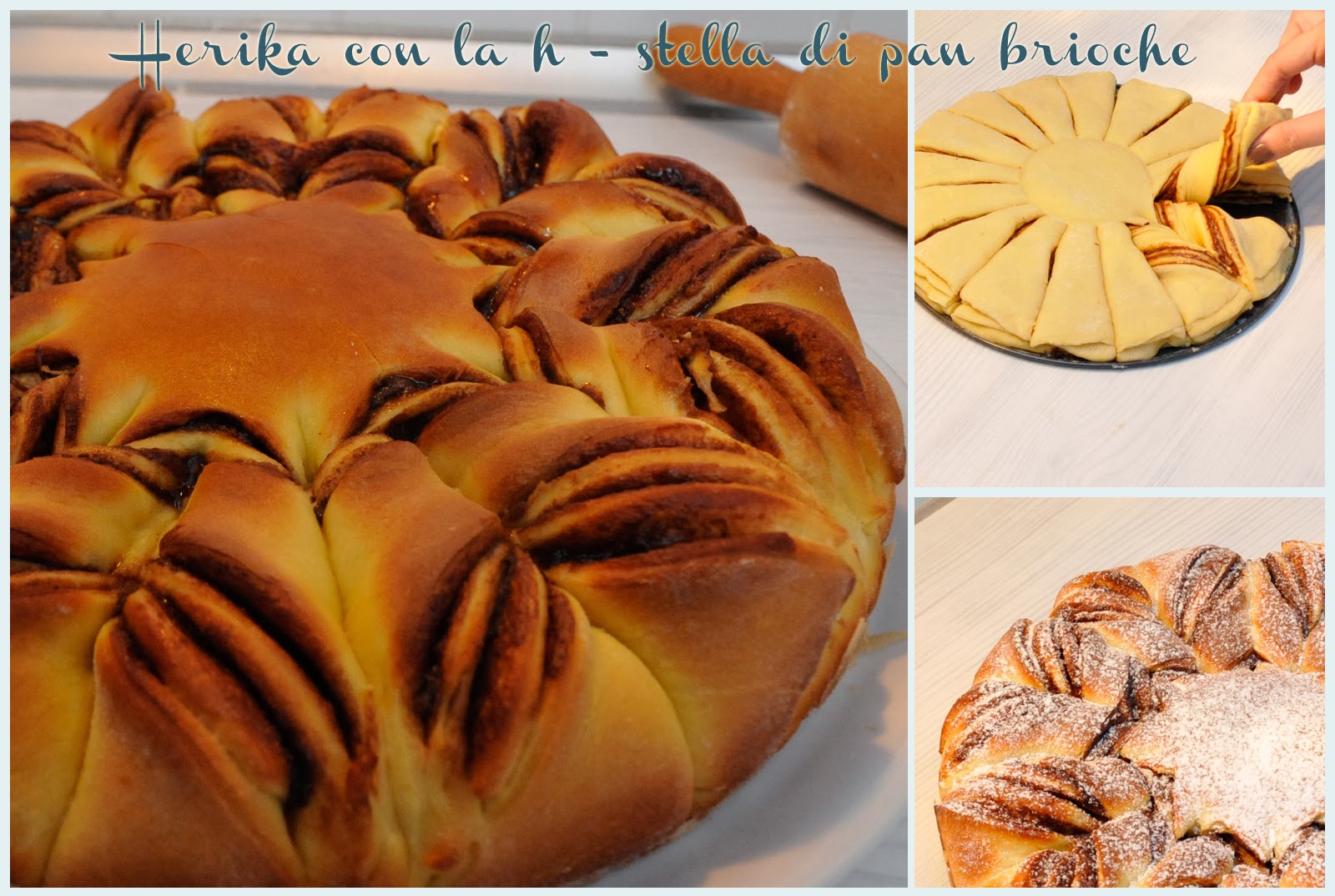 Herika con la h Stella di pan brioche