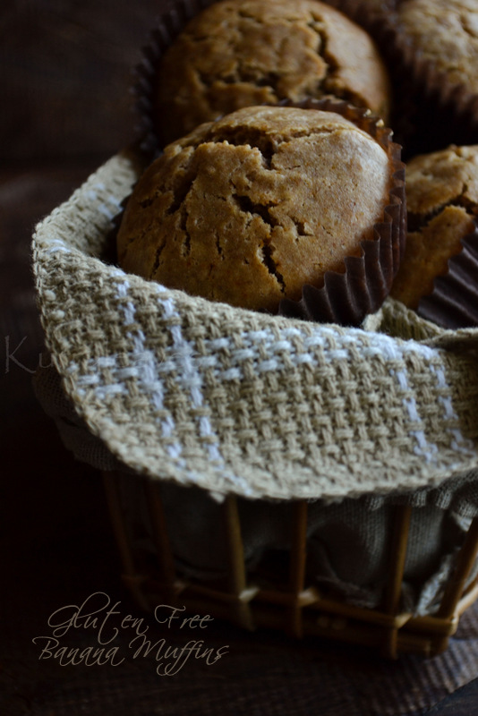 Gluten Free Banana Muffins Rice Flour Banana Muffins kurryleaves