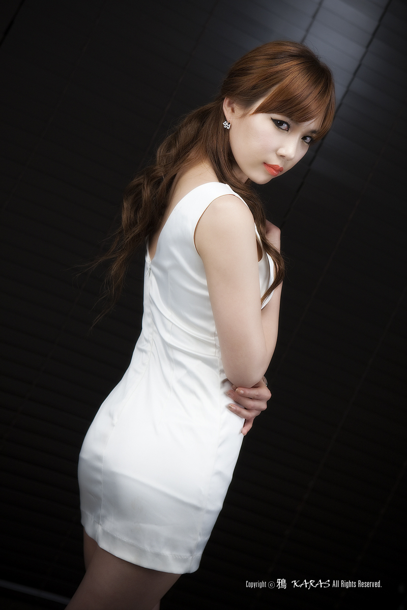 Sexy in Black! Korean Model Kim In Ae (김인애)! | Asian Cute Girl
