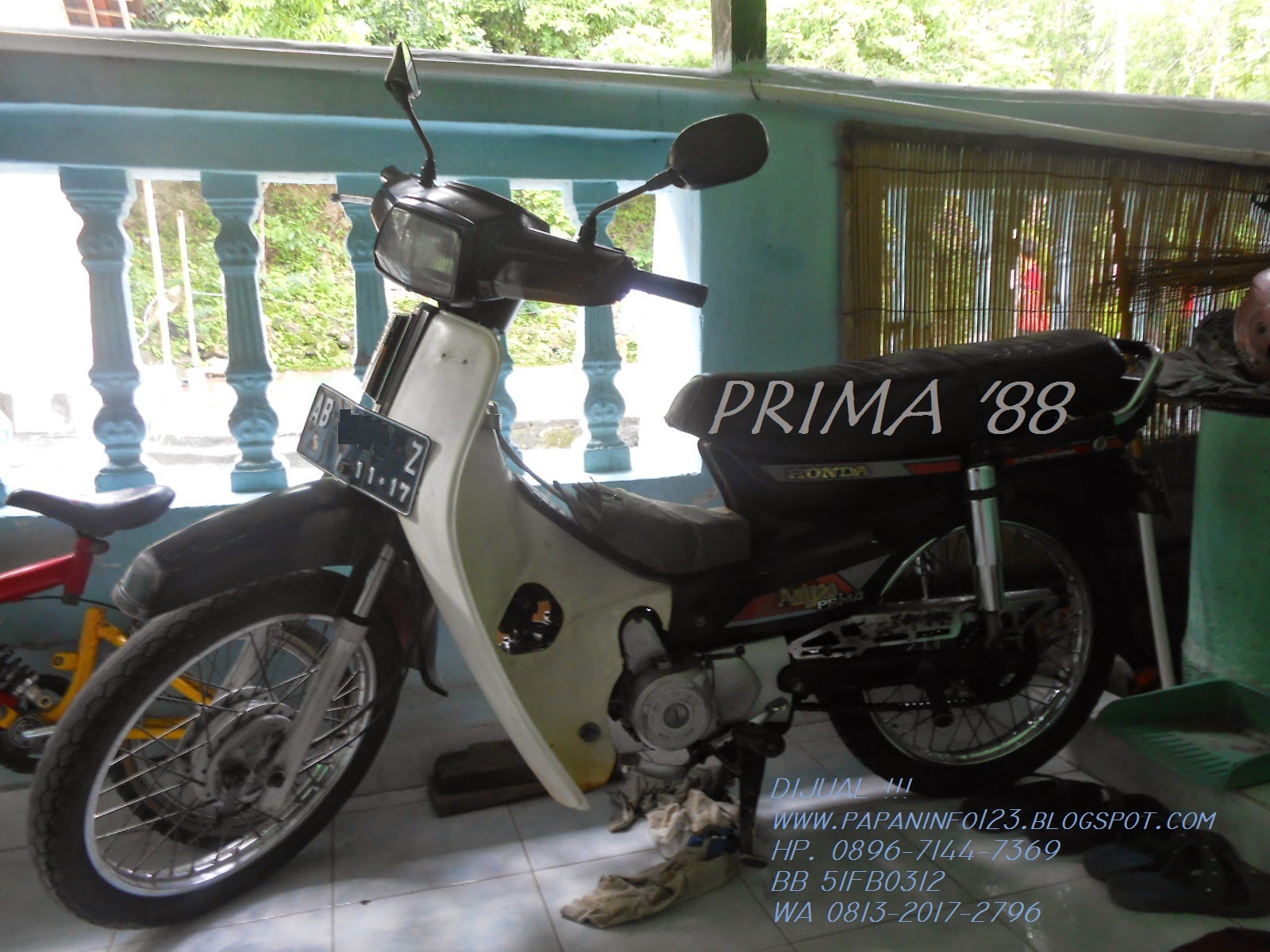 Dijual Honda Astrea Prima 1990 Dan 1988 Plat Yogyakarta PAPAN