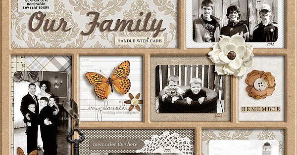 Scraps of Life: Our Family Shadow Box