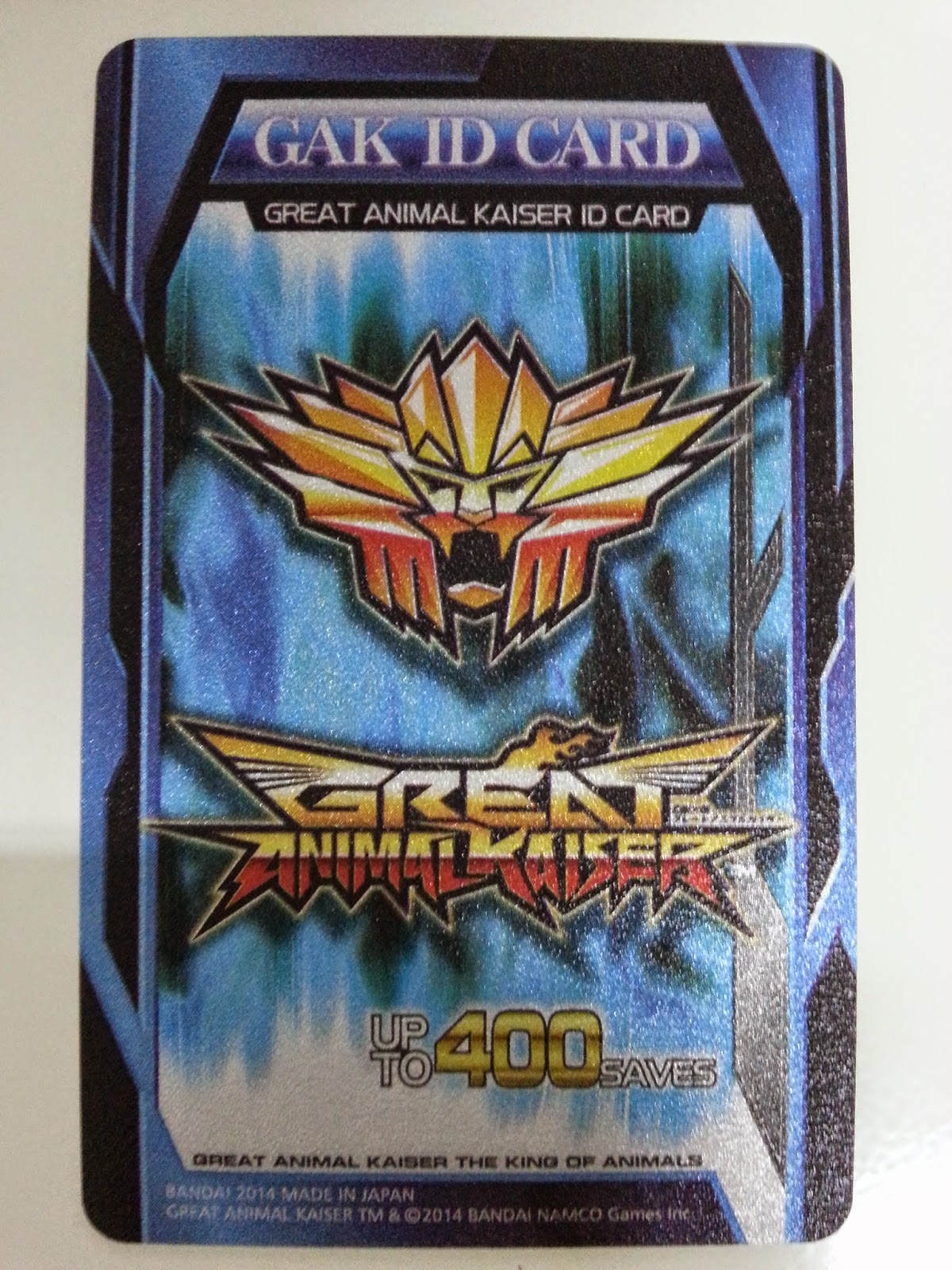 great animal kaiser id card set animal kaiser singapore