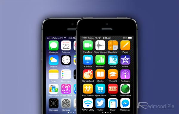 springPage: Set Different Wallpapers On Each Home Screen in iOS 7
