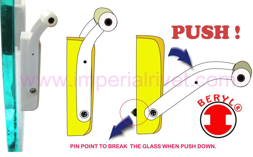 IMPERIAL RIVET & FASTENERS CO., INC. GLASS BREAKER