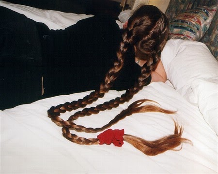 real-life rapunzel woman