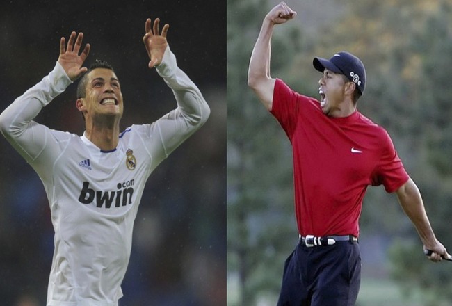 cristiano ronaldo golf