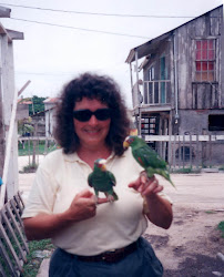 Kathy in Ambergris Caye, Belize