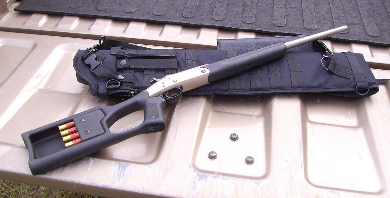 Stealth Survival Riverwalker's Gear Pics H&R Tamer .410 Shotgun