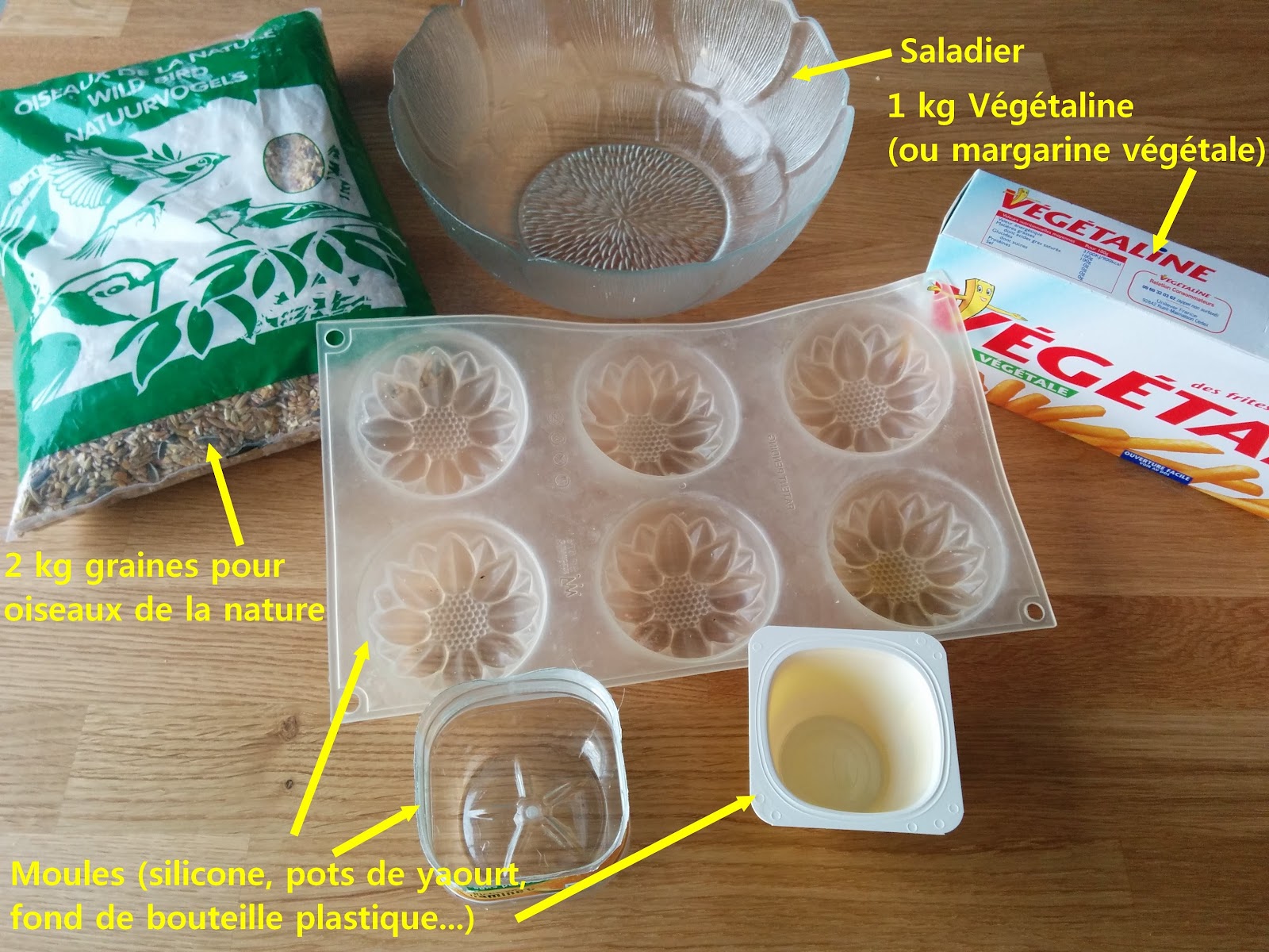 Voici comment fabriquer des boules de graisse pour nourrir les