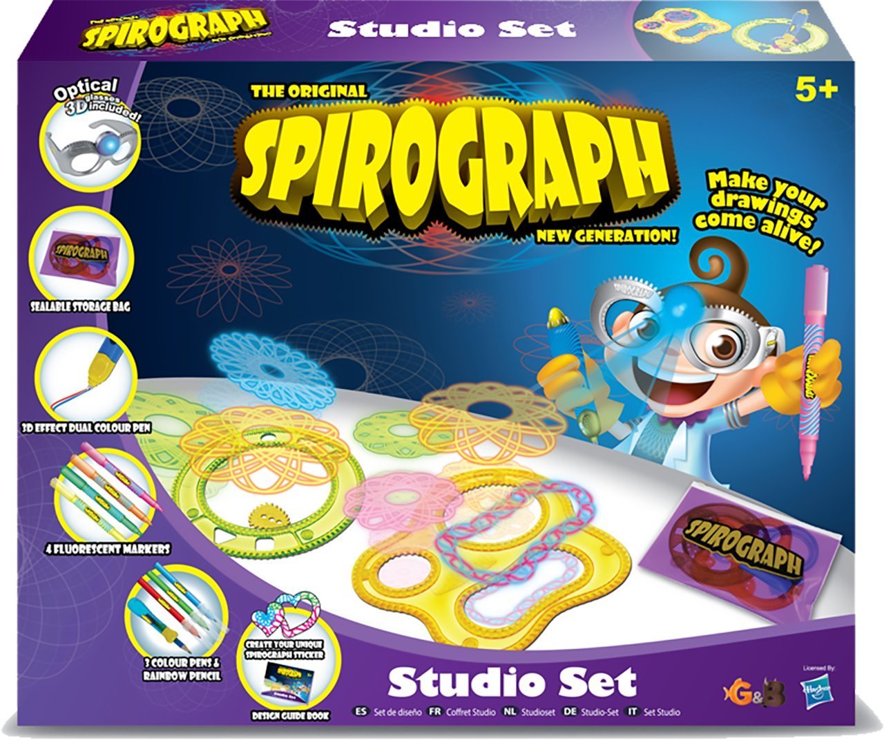 Win 1 of Spirograph Optical 3D Studio Sets