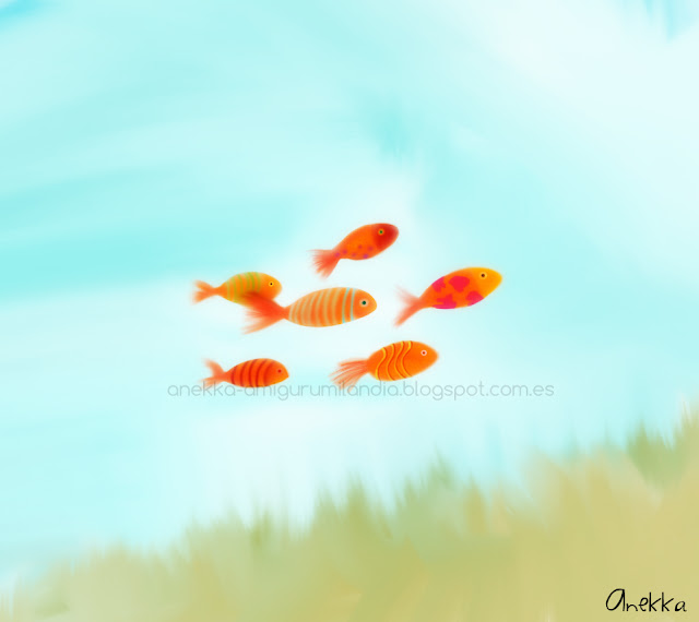 magical fish illustration