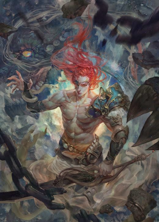 As impressionantes e fantásticas ilustrações de fantasia de Xiao Botong Xiao Botong deviantart ilustrações fantasia estilo oriental